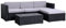 SVITA California Poly-Rattan Lounge Gartenset Sofa-Set Garnitur Gartenmöbel Couch-Set