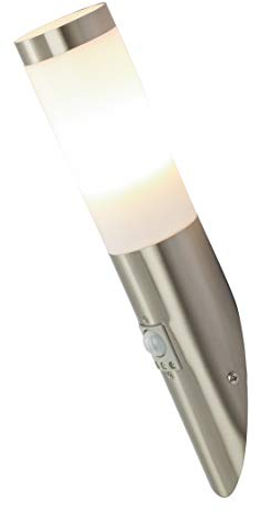 LED Außen Wand Leuchte Fassaden Edelstahl Strahler Terrassen Sensor Lampe Globo 3157SLED