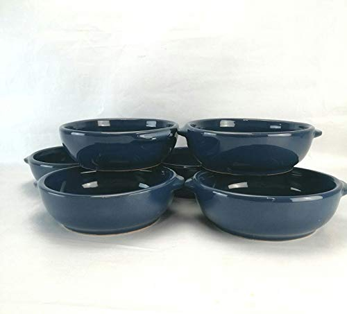 BENEGIAMO TEGAMINI Gnocchi Terracotta Blu 6 Pezzi Diametro 18CM