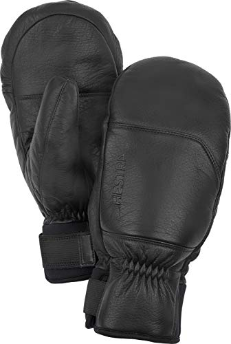 Hestra Omni Lederhandschuh, Schwarz, Größe 7