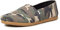 TOMS Men's Alpargata Loafer Flat, Green, 7 UK
