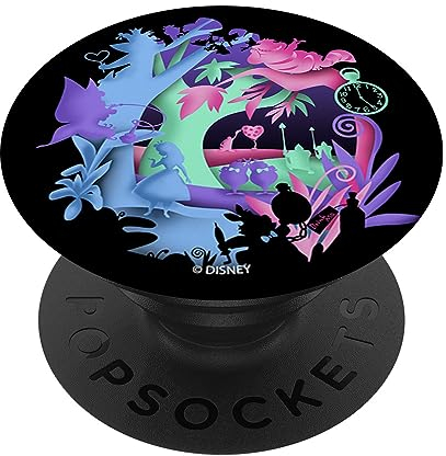 PopSockets Disney Alice In Wonderland Chaos Wonderland PopSockets mit austauschbarem PopGrip