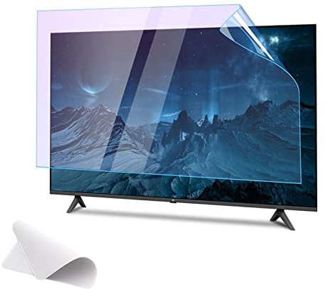 Anti Blue Light Screen Protector for 75-85 inch TV - Anti Glare Ultra-Clear Screen Filter with Wipes Cloth - Relieve Eye Strain, for LCD, LED, OLED & QLED 4K HDTV/A / 75inch 1645x930mm