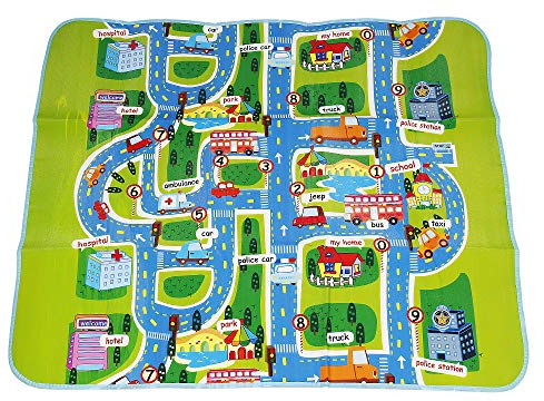 Baby Spielmatte, Kinder eco schadstofffrei Krabbelmatte Extra dick Baby Schaumstoffmatte Nicht giftig Kinderteppich,130 x 160 cm – Urban Style