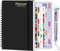 DWcouple Wochenplaner 2024 A5, Kalender 2024, 12-Monats-Wochenkalender, Wochenplaner und Notizbuch, Softcover Tagebuch, Mit Bunte Stifte und Aufkleber-Terminplaner 2024 2025
