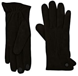 ESPRIT Rauleder-Handschuhe mit Touchscreen-Funktion