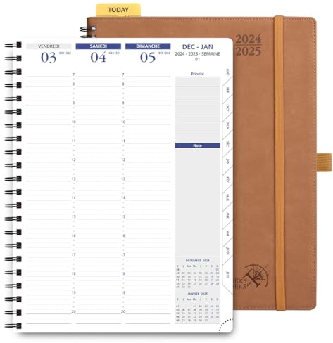 POPRUN 2024-2025 Kalender planner officeproducts AWFLA4-BN