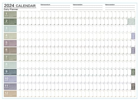 2024 Wandkalender 12 Monate, 12-Monatskalender aus dickem Papier, gefaltete Nassposterkalender, jährlicher Jahresplaner mit großem quadratischem Design, laminierter Jahreskalender 2024 für die Schule
