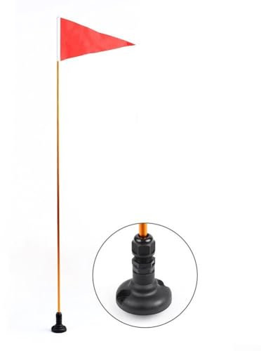 Hasaller Kayaking Flag Kit, Kayak Canoe Boat Accessories Safety Flag Set120cm