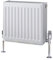 Milano Compact White Type 33 Horizontal Triple Panel Convector Radiator - 400mm x 400mm