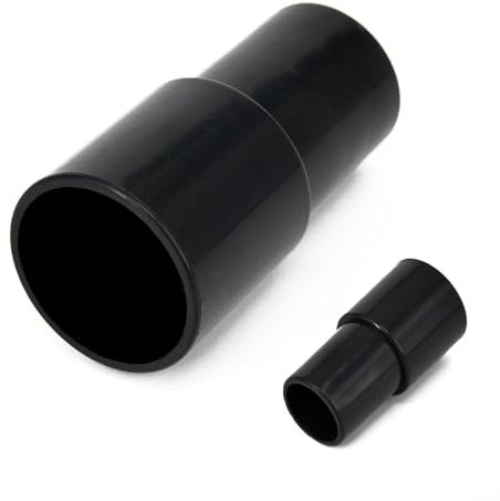 Adattatore per tubo aspirapolvere, da 32 mm a 35 mm, convertitore adattatore per tubo dell'aspirapolvere, facile da sostituire, parte per aspirapolvere, nero