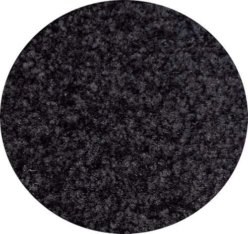 MERTEX runde Schmutzfangmatte mit Kettelkante in schwarz Ø 140 cm in Kiel schwarz