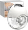 LAMSUET Hands-Free Breast Pump, Strong Suction Wearable Breast Pump with 4 Modes & 12 Levels (White, 1 Pack)