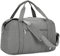 Narwey Handgepäcktasche 56x45x25, Handgepäck-Reisetasche fürs Flugzeug mit Nassfach, Reisetasche, Wochenend-Reisetasche für Übernachtungen für Damen und Herren 38L (Grau)