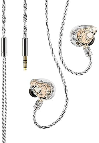 Moondrop Psyche Reference IEM Two Dynamic+Four Balanced Armatures+Four Planar Drivers in-Ear HlFl Headphones 4.4Balanced Earphone