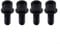 Bicycle Brake Caliper Bolts 4 Pack of M6 Screws for Disc Braking Systems