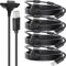 Xiatiaosann 2 Pcs Charging Cable for Xbox 360 USB Charging Cable, for Microsoft Slim Wireless Gamepad, for xBox 360 Slim Wireless Game Controllers(1.8m)