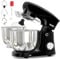 YASHE Küchenmaschine 1500W, 4,5 + 5L Edelstahlschüsseln, 10+P Geschwindigkeiten, Kippkopf, mit Knethaken, Rührbesen und Schneebesen, Multifunktionale Küchenmaschine