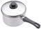 KitchenCraft Extra-Deep Induction-Safe Stainless Steel Saucepan with Lid, 20 cm (8), Silver