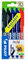 Pilot Frixion Ball - Set di penne a sfera cancellabili (2 nere, 2 blu, 1 rossa), 0,7 mm