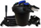 Set per laghetti 6000l Filtro a pressione Chiarificatore UVC 11W Tubo 25m Pompa 65W Pompa fontana