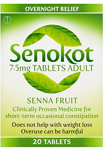 Reckitt Benckiser Senokot Constipation Relief Senna Tablets x21, 100 Grams