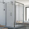 Box Doccia 3 lati 75x110x75 CM H185 trasparente mod. Replay Trio 1 Anta