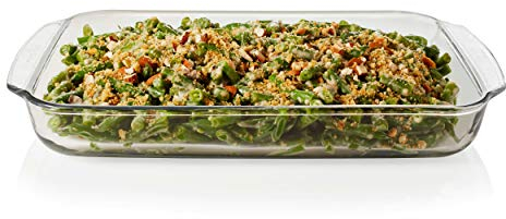 Libbey 56954 Carrier Baker's Basics Glass Casserole Baking Plastic Gel Pack, 9 13-inch, 9x13-inch Dish w/Lid & Travel Tote