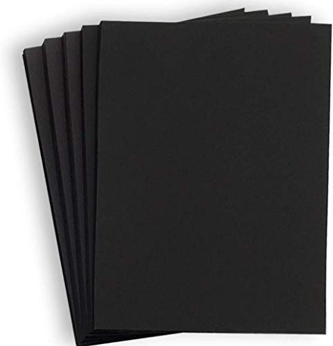 Hamilco Dickes Papier, 21,6 x 28,9 cm, schwer, 36,3 kg, für Scrapbooking, Basteln, Kalligraphie oder Kreidetafelpapier für Drucker, 50 Stück