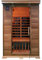 XXL Luxus LED Infrarotsauna-Infrarotkabine Wärmekabine Sauna + Radio USB MP3 Lieferung per Spedition