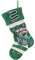 Nemesis Now Offiziell Lizenziertes Harry Potter Slytherin-Strumpf-Ornament, Grün, B5618T1, One Size