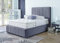 Super King Ottoman Bed| Ottoman Bed Super King (6ft), Gas Lift Up Bed Frame, Upholstered Storage Bed with Base and Headboard, Heavy Duty Mesh Frame (Steel Grey)