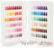 MYLEE Swatch Book - 120 Colour Slots – Detachable Nail Colour Chart Display Book, Comfortable and Easy to use - Clips in Nail Tips, Professional Salon & Home use, Portable