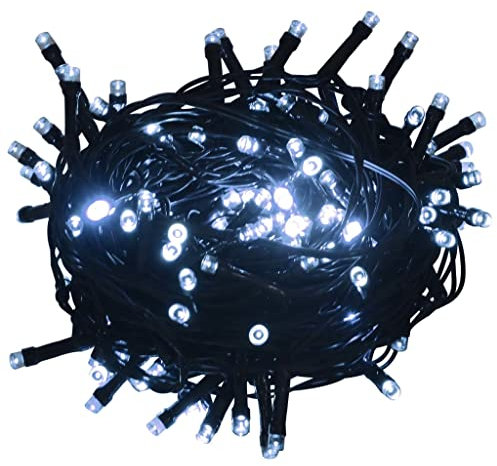 vidaXL Guirlande LED avec 150 LED Blanc froid 15 m PVC