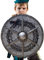 Abonda Escudo vikingo, juguete de escudo decorativo para restaurante, medieval Eivor Valhalla Warweave Viking Shield para decorar el hogar, oficina, barco, restaurante