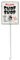 Geroclonup Halloween Hofschild Welcome To The Chop Shop Dekorationen Hofschilder Dekorative Gartenpfähle Aluminium Outdoor Rasen Schilder für Halloween Party Hof Rasen Garten Dekorationen