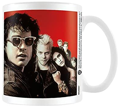 Pyramid International The Lost Boys - Kaffeebecher Cult Classic (Einheitsgröße) (Weiß/Blutrot/Schwarz)