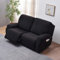 Housse de canapé inclinable et relaxante extensible 2 places, housse de canapé inclinable universelle avec poches, housse de chaise lavable 6 pièces, housses de canapé de massage électrique(#6)