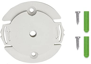 Security Camera Base Bracket for Smart Camera No Drilling Sticking Hoisting Wall Hanging Inverted Installation Stand Dome Camera Wall Mount Bracket Universal Security Camera Wall Mount White Home