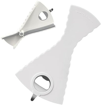 Under Cabinet Jar Opener | Jar Lid Opener Tool,Effortless V-Shape Bottle Lid Opener Multi-Functional Easy Grip & Under Cabinet Use Opener for Seniors & Weak Hands