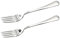 2pcs I Forking Love You Funny Engraved Forks, Stainless Steel Dinner Forks, Personalized Letter Fork,Engraved Silver Fork,Gifts for Valentine's Day,Birthday,Holidays