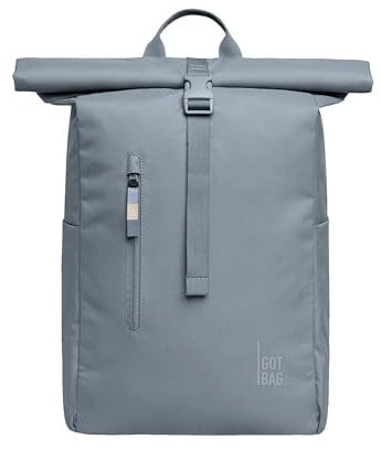 GOT BAG Rucksack Rolltop Easy aus Ocean Impact Plastic | Laptop Rucksack Wasserabweisend mit 16“ Laptoptasche | 31 Liter Füllvolumen Rollrucksack (marlin)