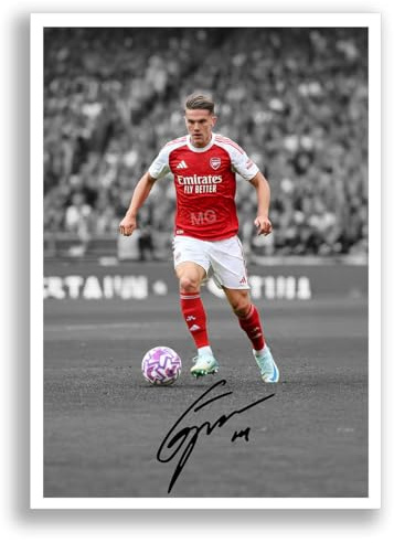 Viktor Gyokeres Arsenal Signed Photo Poster Print Picture Display Framed Autograph Memorabilia for Football Fans Gift Sweden Gyökeres (A3 Poster Only B+W)
