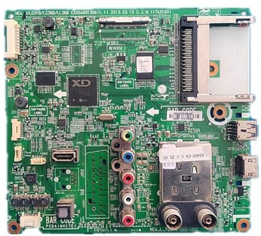TV-Motherboard EAX64891306(1.1)，Kompatibel Mit LG，42LN540V 39LN540V 32LN542V 32LN540B 42LN5400-CN 47LN5400-CN 50LN5400 Mainboard，TV-Zubehör(32inch)