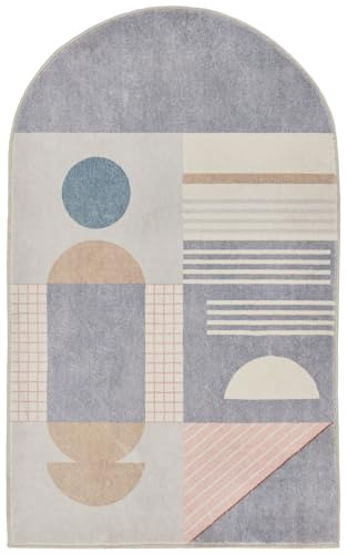 Gino Falcone Badematte - Ariella aus Polyester (Microfaser) | Größe 60 x 100 cm ; Farbe Grau