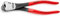 KNIPEX Kraft-Vornschneider auf SB-Karte mit Kunststoff überzogen schwarz atramentiert 200 mm, 67 01 200 SB