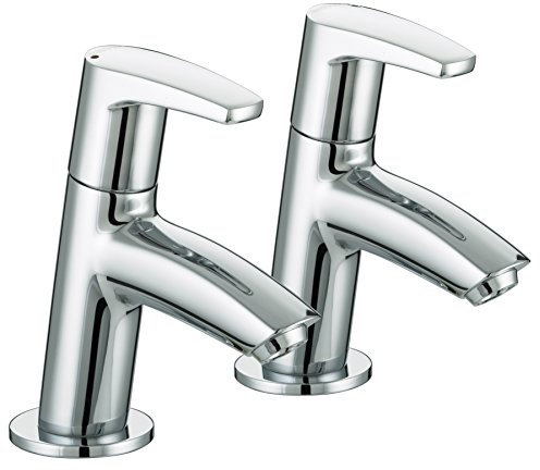 Bristan OR 1/2 C Orta Basin Taps - Chrome Plated
