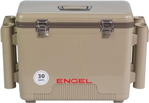 ENGEL Coolers 30 Quart Kühler/Trockenkasten, mit 4 Rutenhalterungen