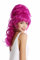 WIG ME UP - GF-W2418-TF2405 Perücke Damenperücke Barock 60er retro riesig Beehive Hochsteckfrisur Dutt lockig lang Pony hellen Lila Violett