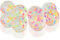 Unique Party Supplies 84725 Partygeschenke - Konfetti gefüllte Hüpfbälle - 8er-Pack